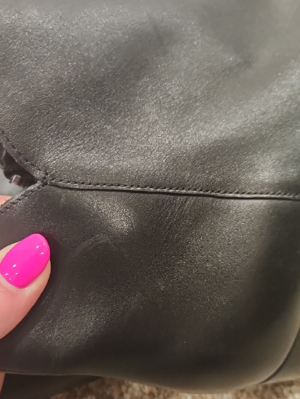 Cole Haan Black Pointed Toe Ankle Booties - Picture 3 of 5